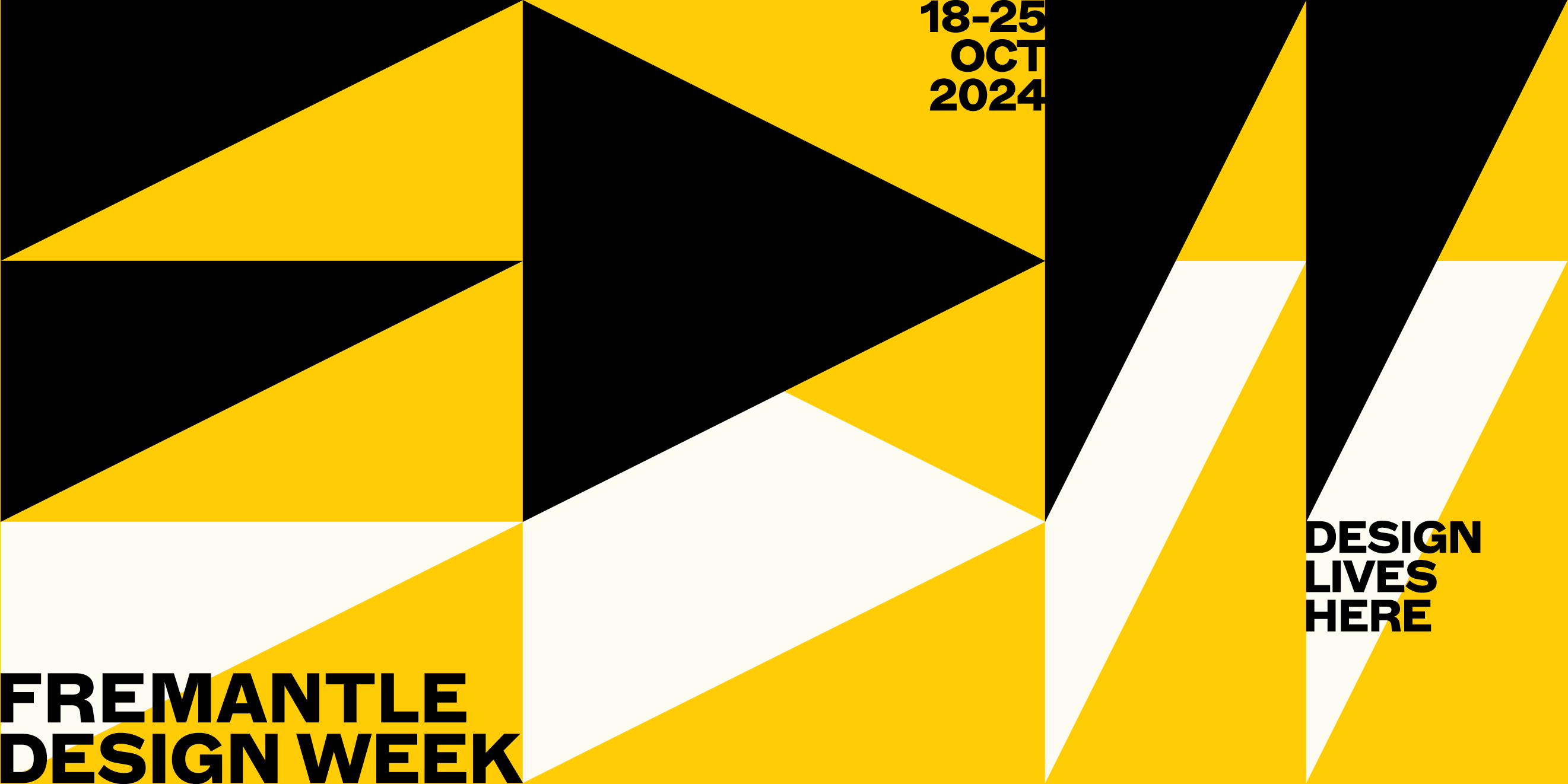 Fremantle Design Week, 18-25 October 2024. Design Lives Here
